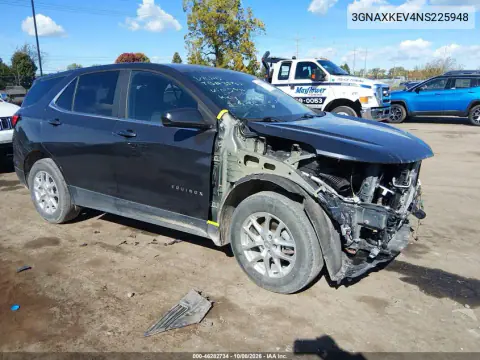 2022 Chevrolet Equinox Fwd Lt VIN 3GNAXKEV4NS225948 фото 2
