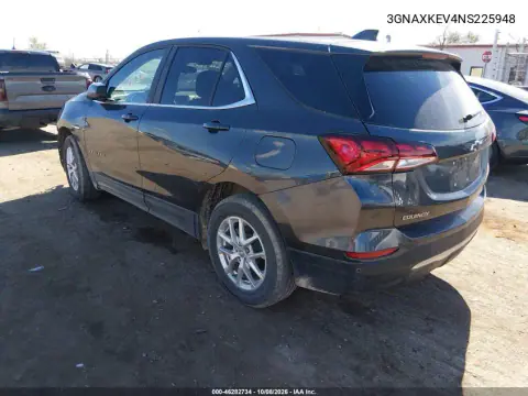 2022 Chevrolet Equinox Fwd Lt VIN 3GNAXKEV4NS225948 фото 4