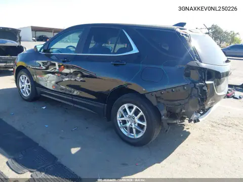 2022 Chevrolet Equinox Fwd Lt VIN 3GNAXKEV0NL250226 фото 4