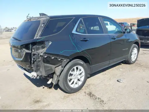 2022 Chevrolet Equinox Fwd Lt VIN 3GNAXKEV0NL250226 фото 5