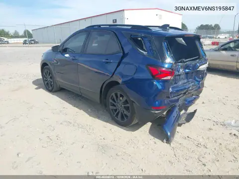 2022 Chevrolet Equinox Fwd Rs VIN 3GNAXMEV6NS195847 фото 4