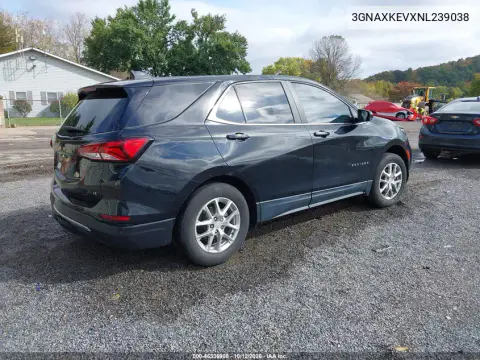 2022 Chevrolet Equinox Fwd Lt VIN 3GNAXKEVXNL239038 фото 5