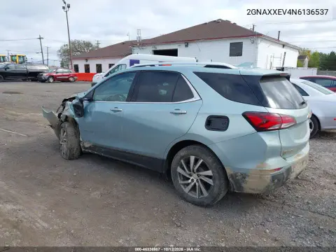 2022 Chevrolet Equinox Awd Premier VIN 2GNAXXEV4N6136537 фото 3