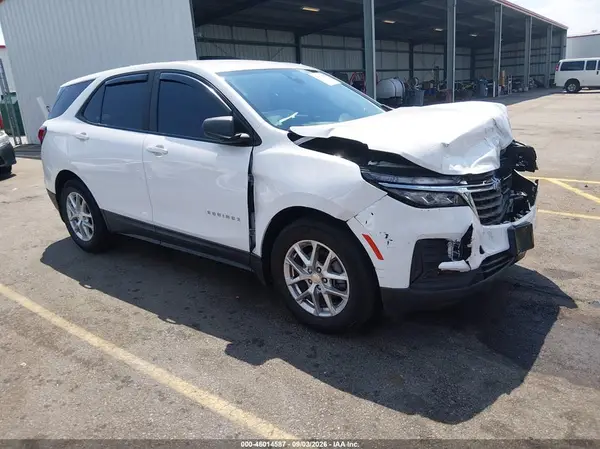 3GNAXHEG2PL219728 — 2023 Chevrolet Equinox, Передняя часть (Front End), фото до ремонта