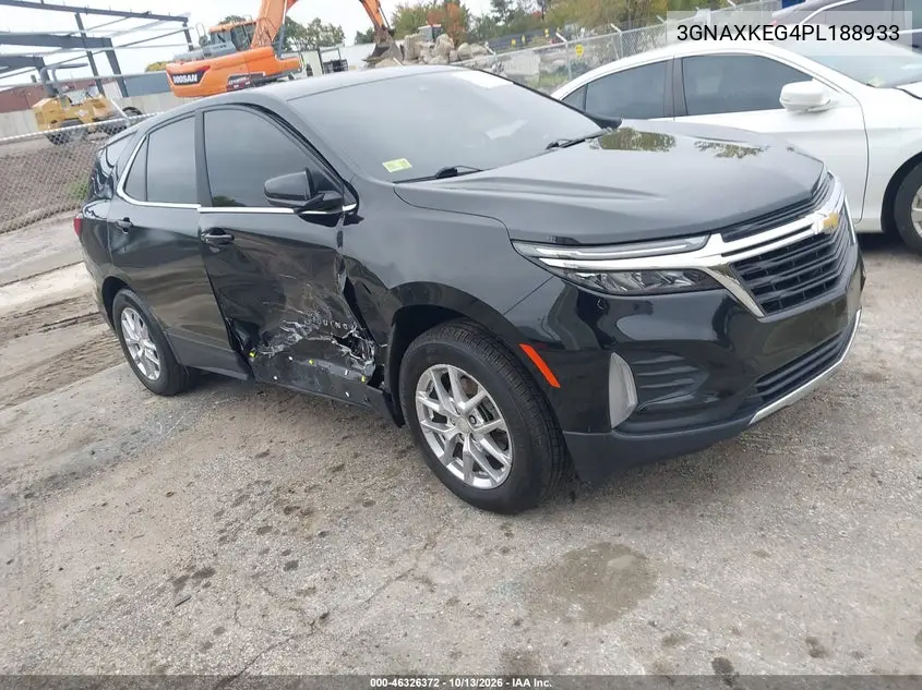 2023 Chevrolet Equinox Fwd Lt VIN 3GNAXKEG4PL188933 фото 2
