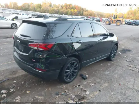 2023 Chevrolet Equinox Awd Rs VIN 3GNAXWEG8PL116639 фото 4