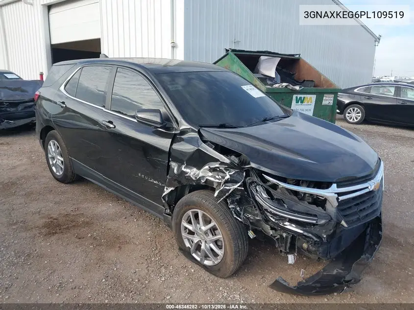 3GNAXKEG6PL109519 — 2023 Chevrolet Equinox, фото 2 с аукциона IAAI, Передняя часть
