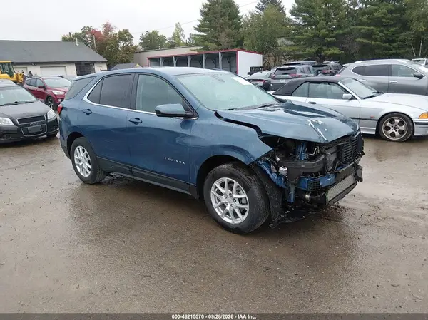 3GNAXUEG9RL325850 — 2024 Chevrolet Equinox, Передняя часть (Front End), фото до ремонта