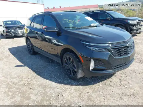 3GNAXWEG6RL127559 — 2024 Chevrolet Equinox, Наводнение, фото до ремонта