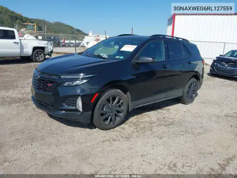 3GNAXWEG6RL127559 — 2024 Chevrolet Equinox, фото 2 с аукциона IAAI, Подтопление