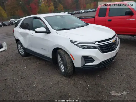 3GNAXUEG0RS238473 — 2024 Chevrolet Equinox, Передний левый, фото до ремонта