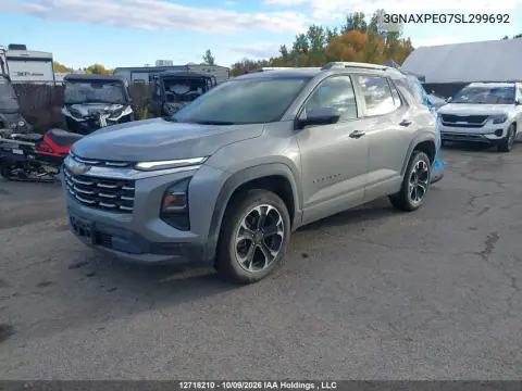 2025 Chevrolet Equinox Lt Awd VIN 3GNAXPEG7SL299692 фото 3