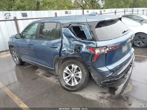3GNAXHEGXSL102245 — 2025 Chevrolet Equinox, фото 3 с аукциона IAAI, Задняя часть слева