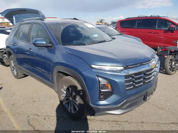 3GNAXHEG3SL211386 — 2025 Chevrolet Equinox, Задняя часть (Rear), фото до ремонта