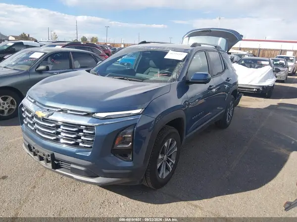 3GNAXHEG3SL211386 — 2025 Chevrolet Equinox, фото 2 с аукциона IAAI 06.10.2026, Задняя часть