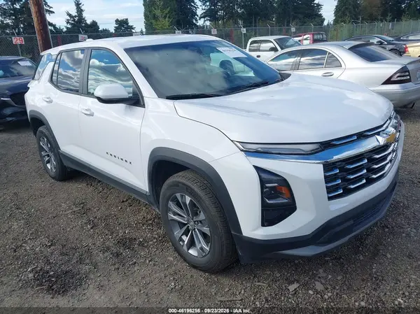 3GNAXPEGXSL308613 — 2025 Chevrolet Equinox, Задняя часть (Rear), фото до ремонта