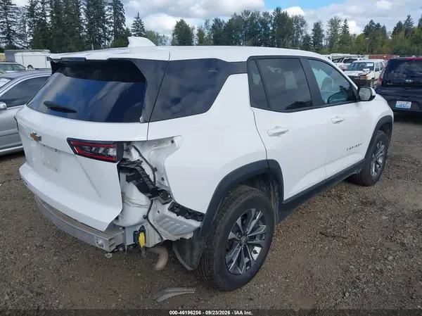 3GNAXPEGXSL308613 — 2025 Chevrolet Equinox, фото 4 с аукциона IAAI, Задняя часть