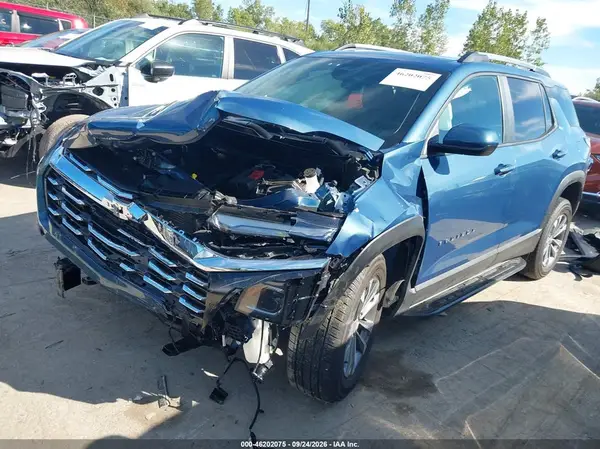 3GNAXHEG5SL237231 — 2025 Chevrolet Equinox, фото 2 с аукциона IAAI 13.10.2026, Передняя часть