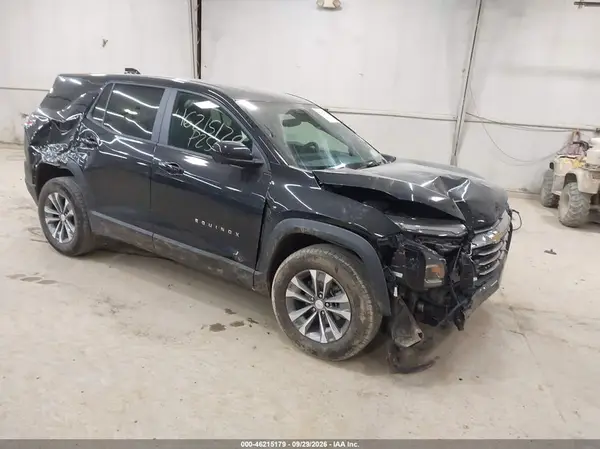 3GNAXPEG6SL107064 — 2025 Chevrolet Equinox, Передняя часть (Front End), фото до ремонта