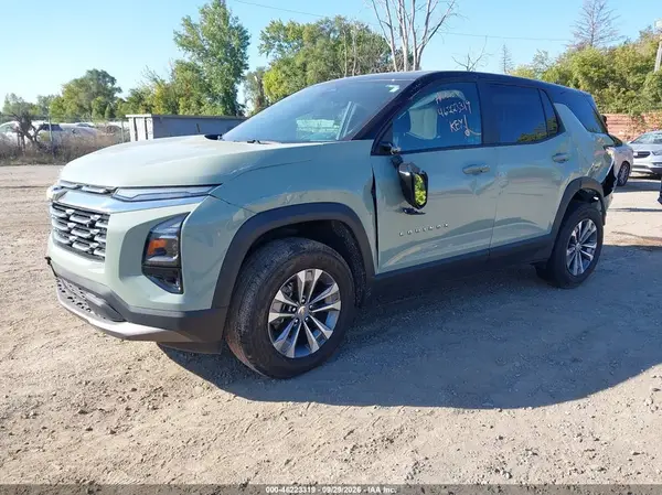 3GNAXHEG8SL105032 — 2025 Chevrolet Equinox, фото 2 с аукциона IAAI, Передняя часть