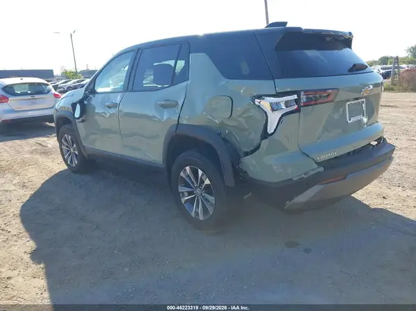 3GNAXHEG8SL105032 — 2025 Chevrolet Equinox, фото 3 с аукциона IAAI, Передняя часть