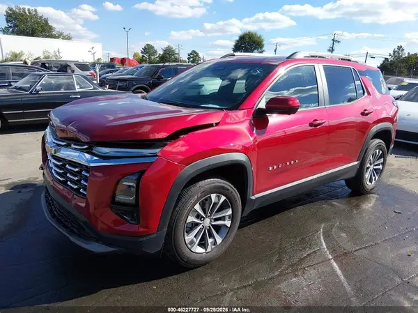 3GNAXHEG6SL153273 — 2025 Chevrolet Equinox, фото 2 с аукциона IAAI, Передняя часть