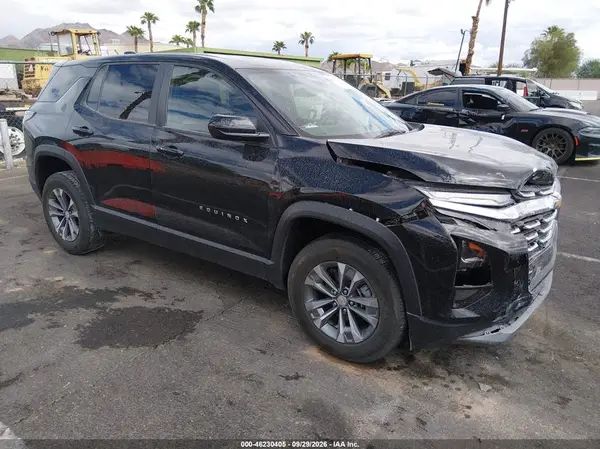 3GNAXHEG2SL179711 — 2025 Chevrolet Equinox, Передняя часть (Front End), фото до ремонта