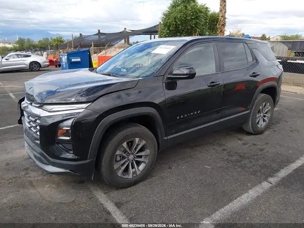 3GNAXHEG2SL179711 — 2025 Chevrolet Equinox, фото 2 с аукциона IAAI, Передняя часть