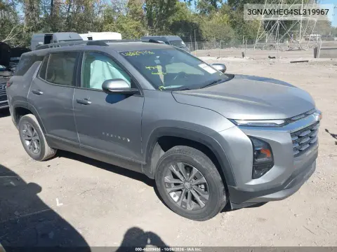 3GNAXHEG4SL319967 — 2025 Chevrolet Equinox, Левая сторона, фото до ремонта