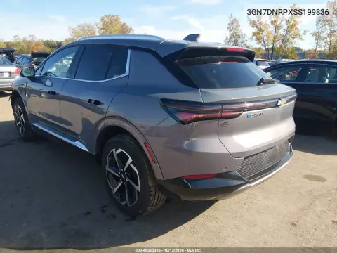 2025 Chevrolet Equinox Ev Lt 2 VIN 3GN7DNRPXSS199836 фото 3