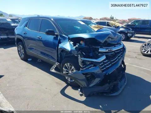3GNAXHEG5TL447927 — 2026 Chevrolet Equinox, Передняя часть, фото до ремонта