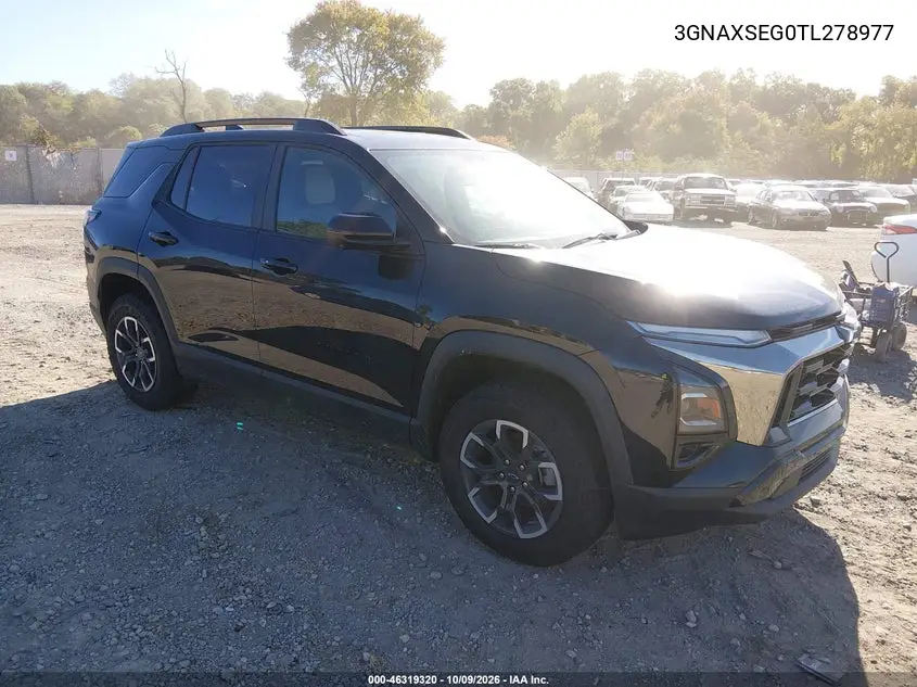 2026 Chevrolet Equinox Awd Activ VIN 3GNAXSEG0TL278977 фото 1