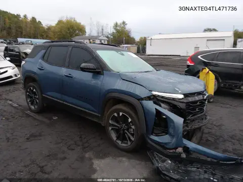 3GNAXTEG4TL471736 — 2026 Chevrolet Equinox, Передняя часть, фото до ремонта