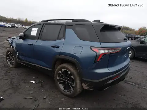 2026 Chevrolet Equinox Awd Rs VIN 3GNAXTEG4TL471736 фото 4