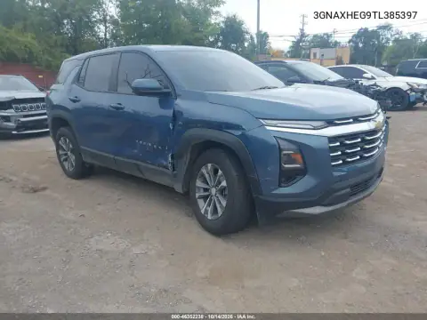 3GNAXHEG9TL385397 — 2026 Chevrolet Equinox, Левый бок, фото до ремонта
