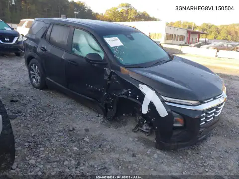 3GNARHEG8VL150504 — 2027 Chevrolet Equinox, Передняя часть справа, фото до ремонта