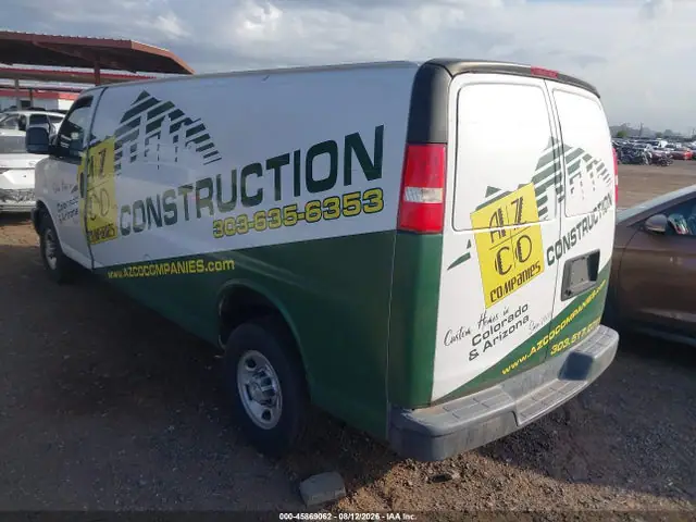 1GCWGBFP7J1282543 — 2018 Chevrolet Express 2500 Work Van, фото 3 с аукциона IAAI 13.10.2026, Естественный износ