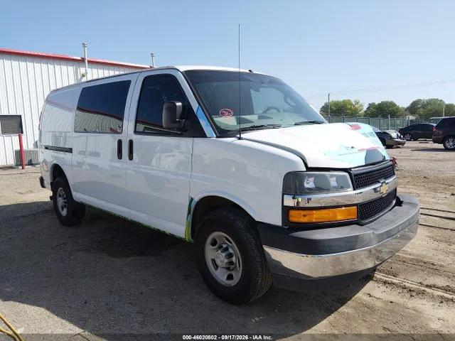 2019 Chevrolet Express 2500 Work Van VIN 1GCWGAFG5K1255188 фото 1