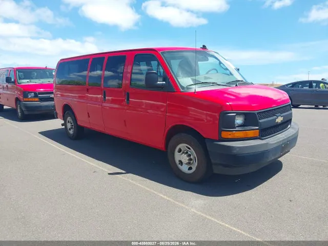 2017 Chevrolet Express 3500 Ls VIN 1GAZGNFF1H1302200 фото 1