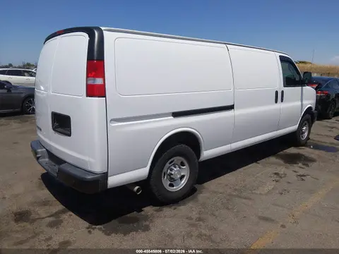 2023 Chevrolet Express Cargo Rwd 2500 Extended Wheelbase Wt VIN 1GCWGBFP2P1217253 фото 4