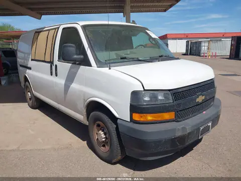 2020 Chevrolet Express Cargo Rwd 2500 Regular Wheelbase Wt VIN 1GCWGAFP6L1272650 фото 1
