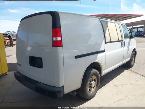 2020 Chevrolet Express Cargo Rwd 2500 Regular Wheelbase Wt VIN 1GCWGAFP6L1272650 фото 4