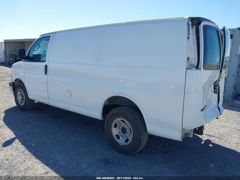 2023 Chevrolet Express Cargo Rwd 2500 Regular Wheelbase Wt VIN 1GCWGAFP1P1185230 фото 3