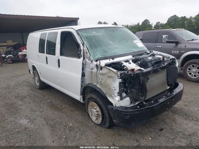 2024 Chevrolet Express Cargo Rwd 2500 Regular Wheelbase Wt VIN 1GCWGAFP9R1188315 фото 1