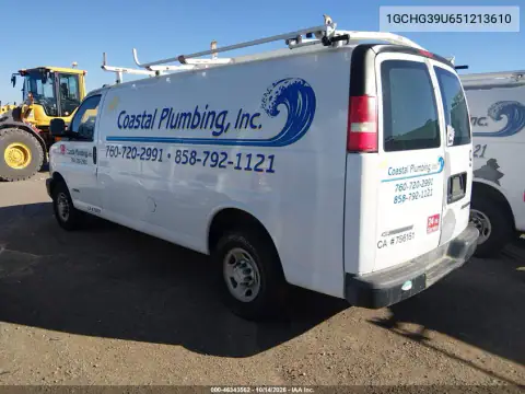 1GCHG39U651213610 — 2005 Chevrolet Express, фото 4 с аукциона IAAI, Естественный износ