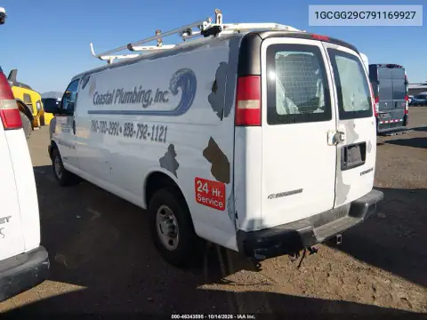 1GCGG29C791169927 — 2009 Chevrolet Express, фото 4 с аукциона IAAI, Естественный износ