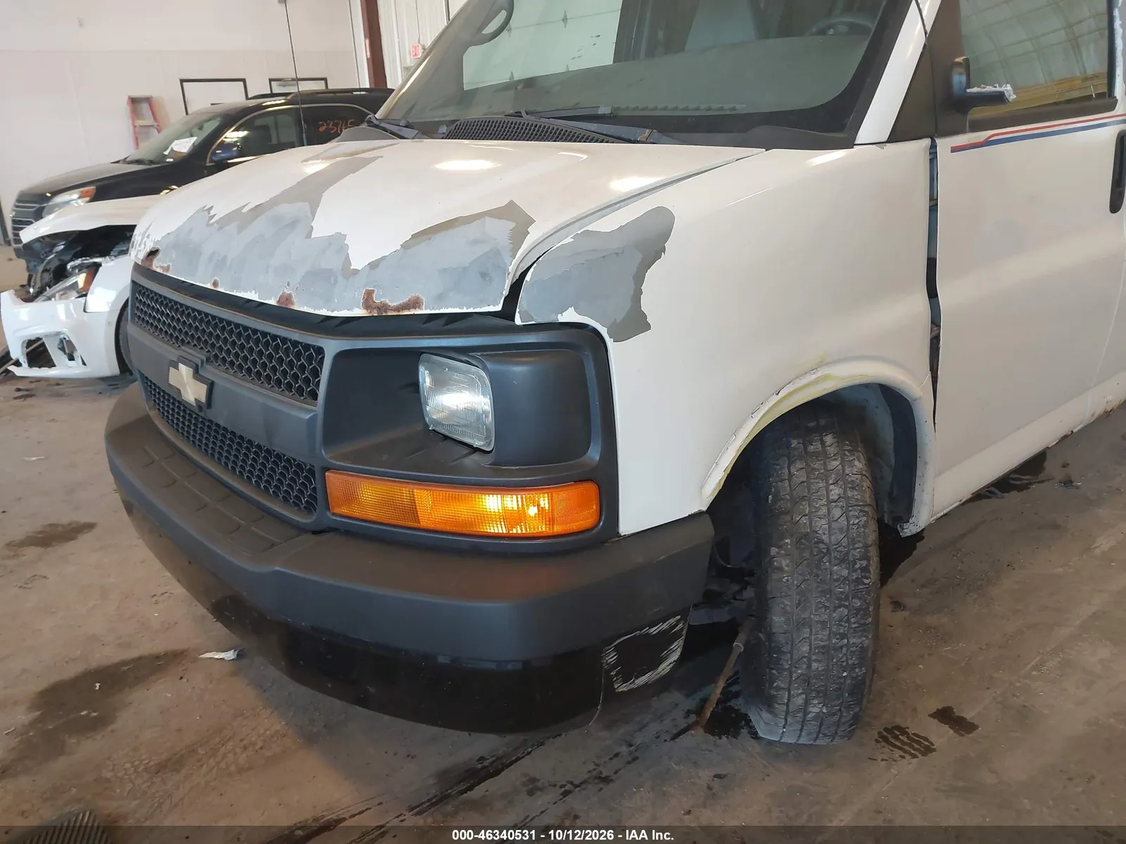2010 Chevrolet Express 2500 Work Van VIN 1GCZGFBG0A1137547 фото 7