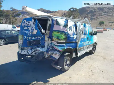 1GCZGFBA7A1154132 — 2010 Chevrolet Express, фото 5 с аукциона IAAI, Не указано