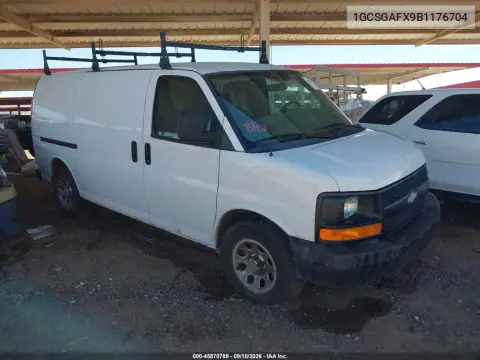 1GCSGAFX9B1176704 — 2011 Chevrolet Express, Естественный износ, фото до ремонта