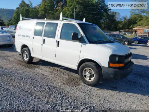 1GCWGAFF7G1242537 — 2016 Chevrolet Express, Механические повреждения, фото до ремонта